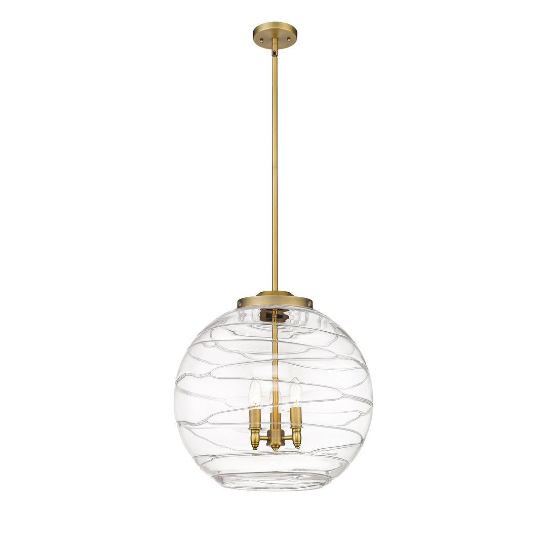 Innovations Ballston 221-3S-BB-G1213-18 Pendant Light - Brushed Brass
