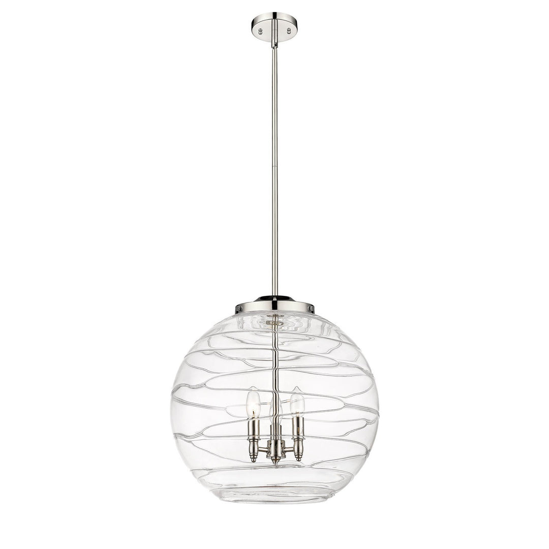 Innovations Ballston 221-3S-PN-G1213-18 Pendant Light - Polished Nickel