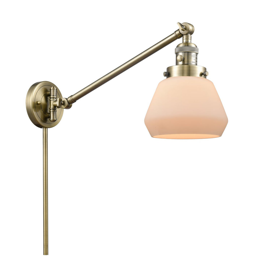 Innovations Lighting 237-AB-G171  Franklin Restoration Lamp Antique Brass