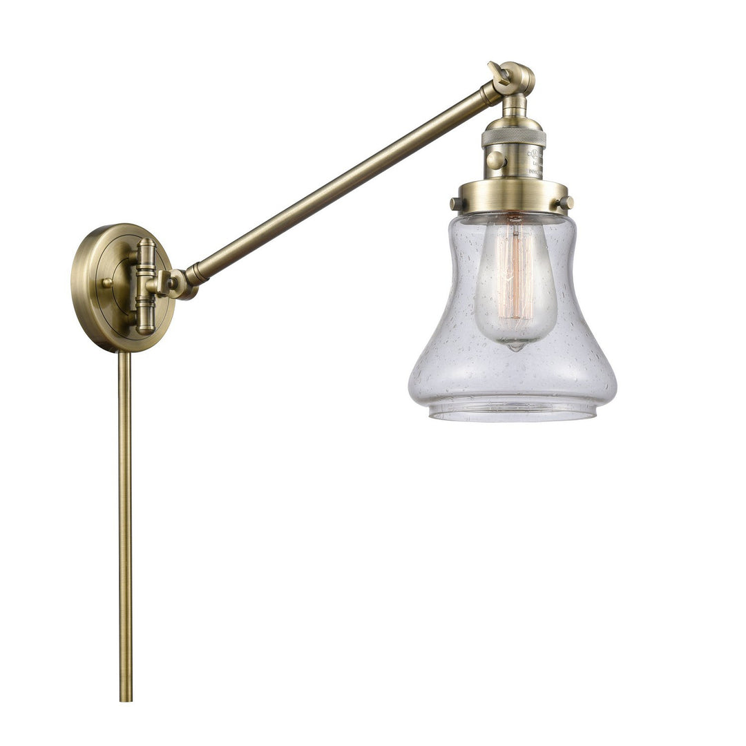 Innovations Lighting 237-AB-G194  Franklin Restoration Lamp Antique Brass