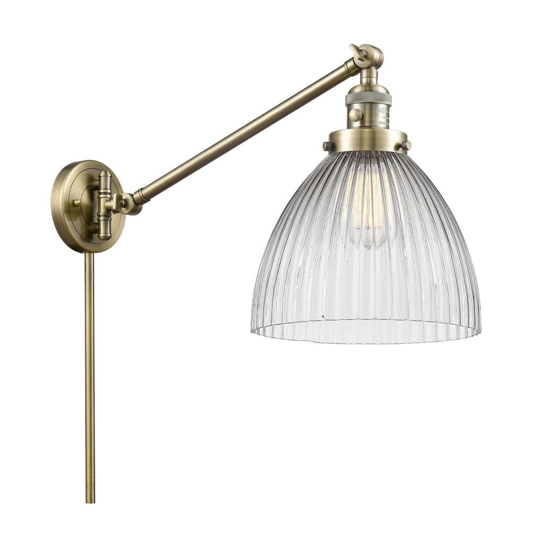 Innovations Lighting 237-AB-G222-LED  Franklin Restoration Lamp Antique Brass