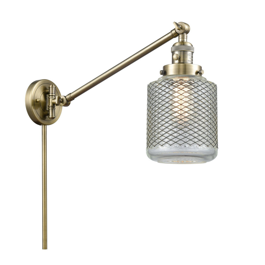 Innovations Lighting 237-AB-G262  Franklin Restoration Lamp Antique Brass