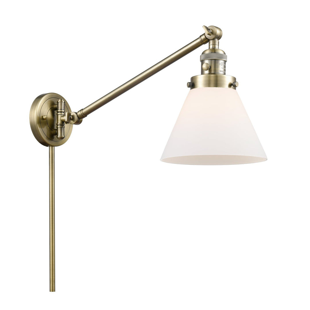 Innovations Lighting 237-AB-G41  Franklin Modern Restoration Lamp Antique Brass