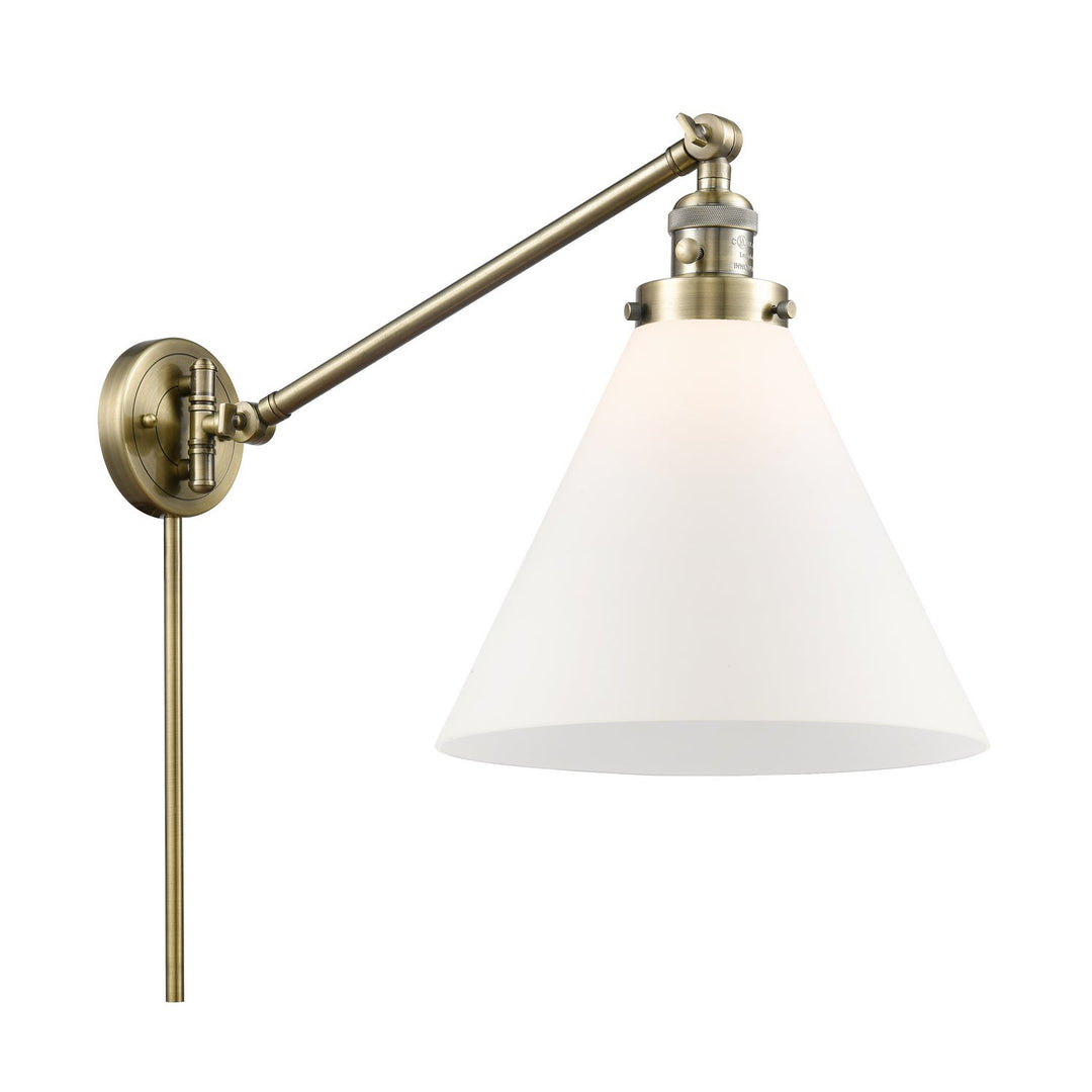 Innovations Lighting 237-AB-G41-L Modern Franklin Restoration Lamp Antique Brass