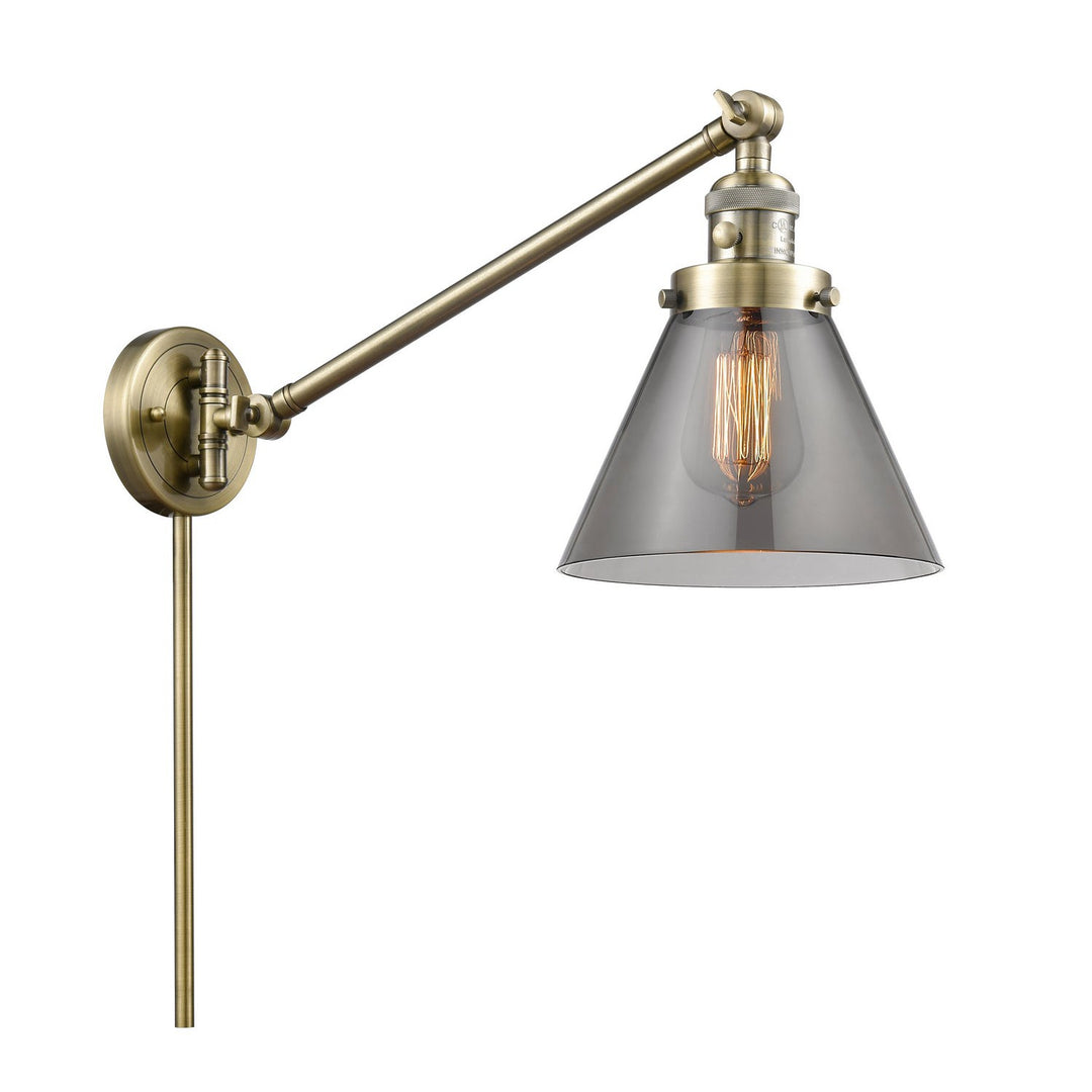 Innovations Lighting 237-AB-G43 Modern Franklin Restoration Lamp Antique Brass