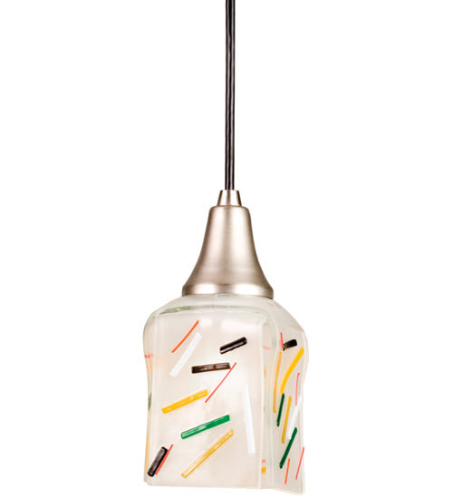 Meyda Tiffany Metro Fusion 12428 Pendant Light - Nickel