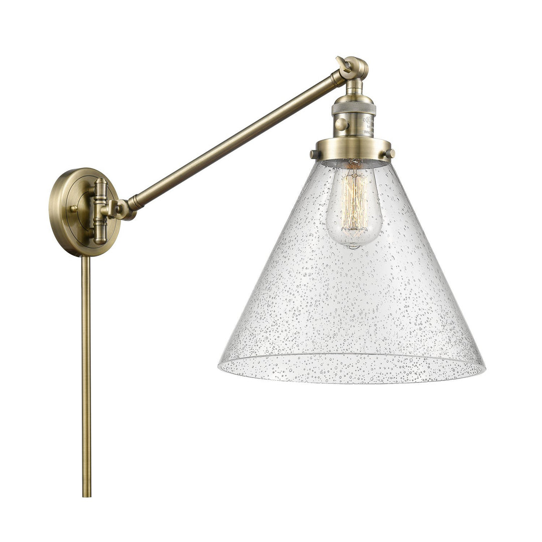 Innovations Lighting 237-AB-G44-L Modern Franklin Restoration Lamp Antique Brass