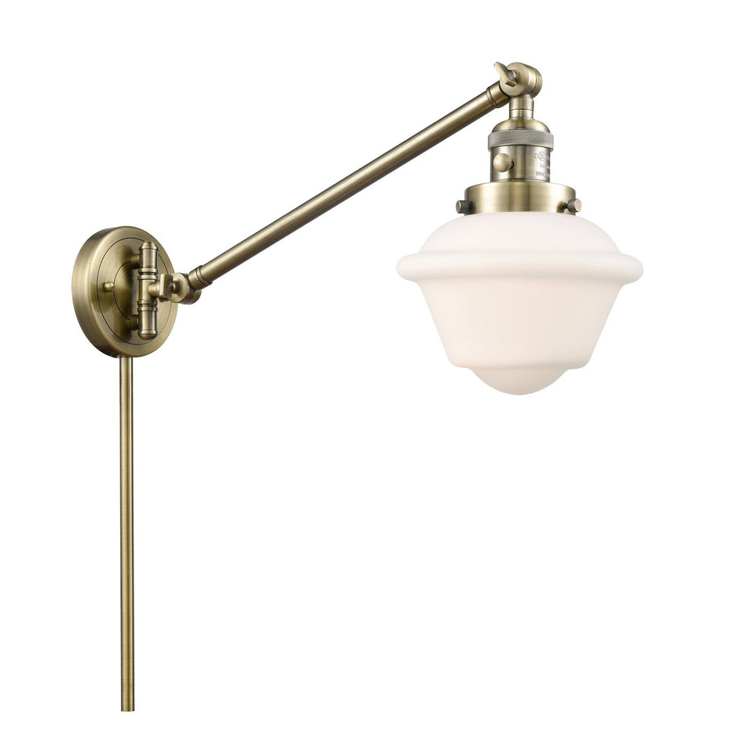 Innovations Lighting 237-AB-G531  Franklin Restoration Lamp Antique Brass