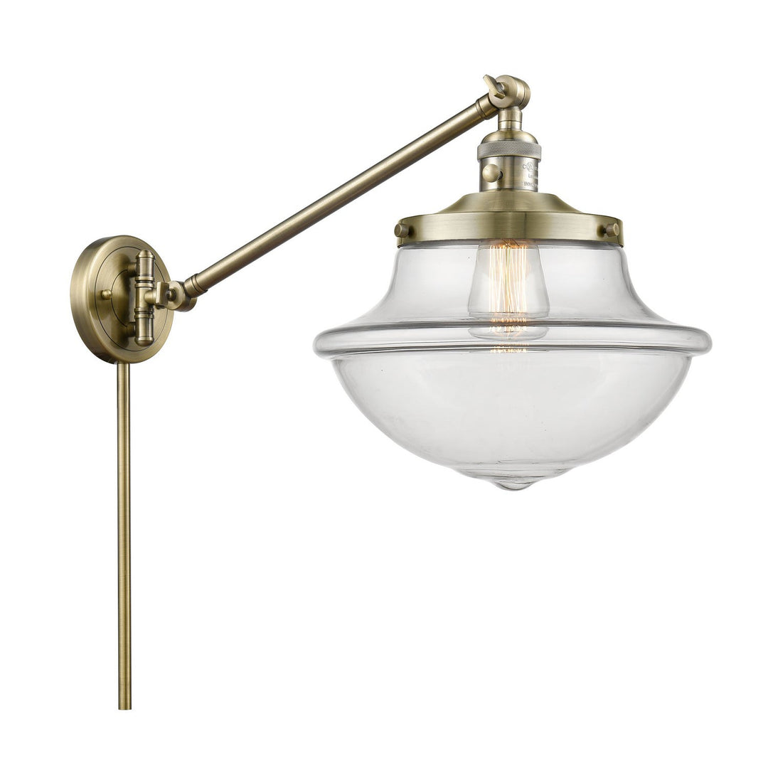 Innovations Lighting 237-AB-G542  Franklin Restoration Lamp Antique Brass