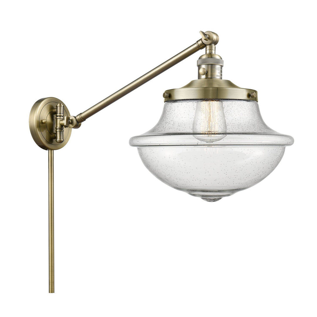 Innovations Lighting 237-AB-G544  Franklin Restoration Lamp Antique Brass