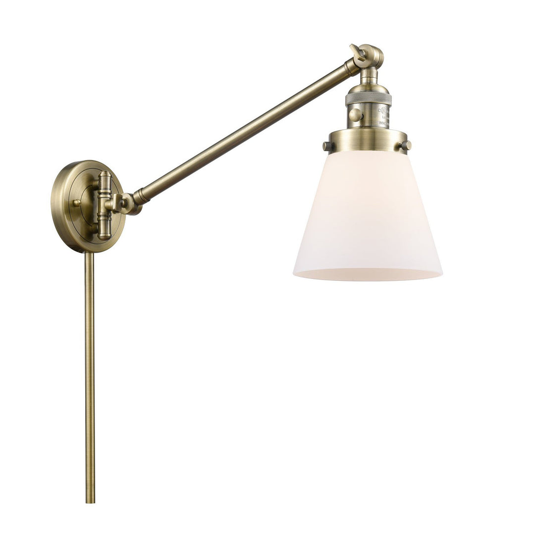 Innovations Lighting 237-AB-G61  Franklin Restoration Lamp Antique Brass