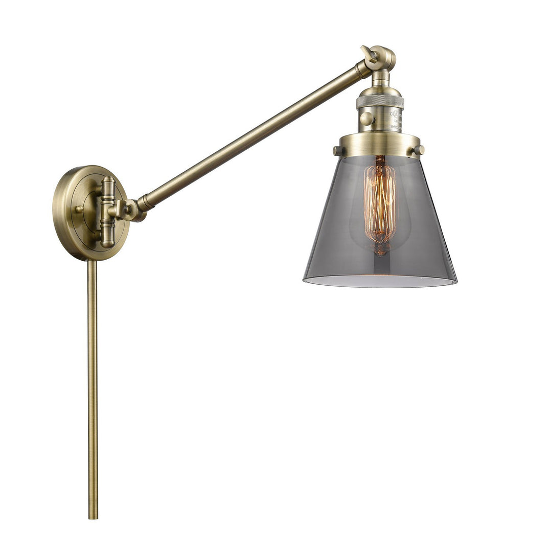 Innovations Lighting 237-AB-G63 Modern Franklin Restoration Lamp Antique Brass