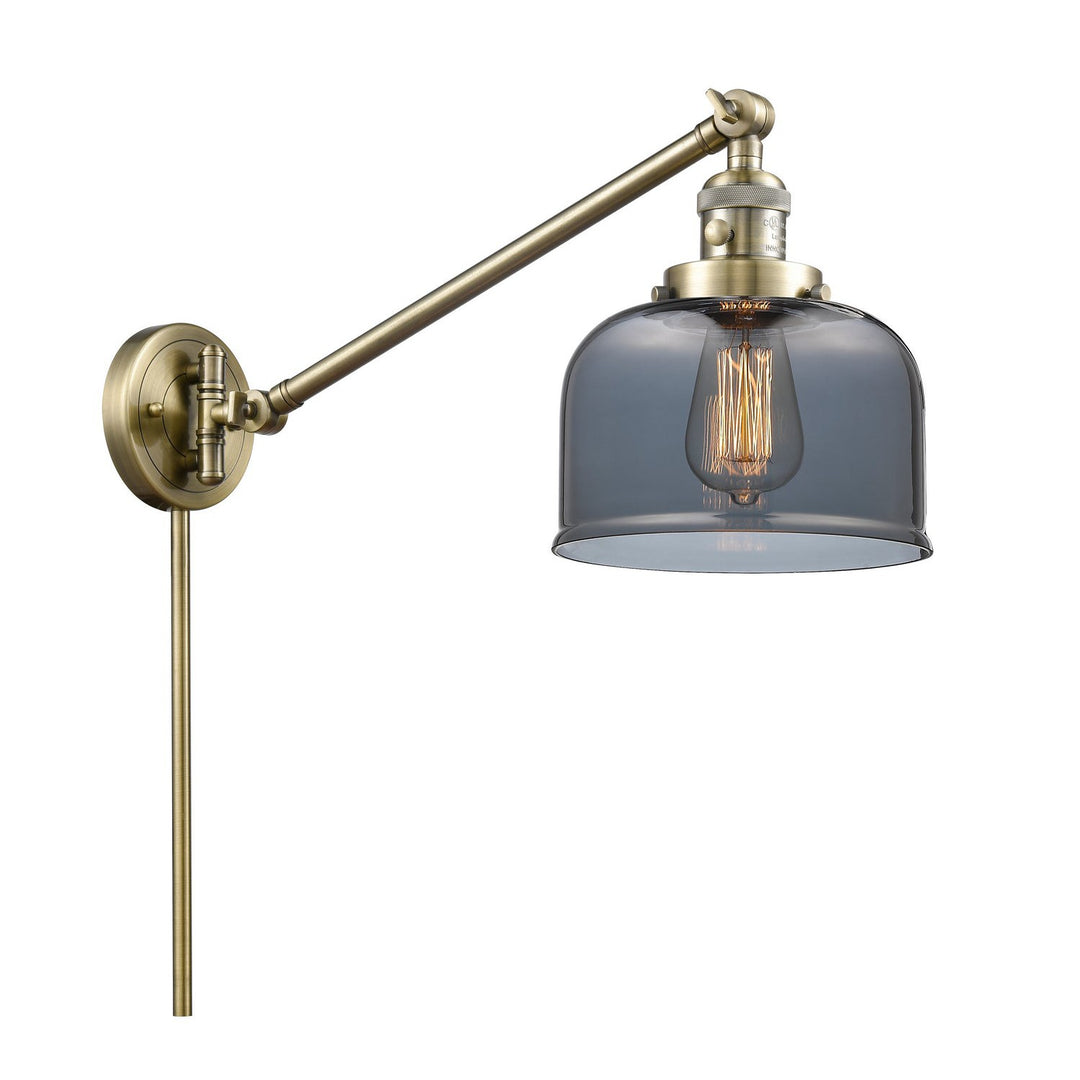 Innovations Lighting 237-AB-G73  Franklin Restoration Lamp Antique Brass