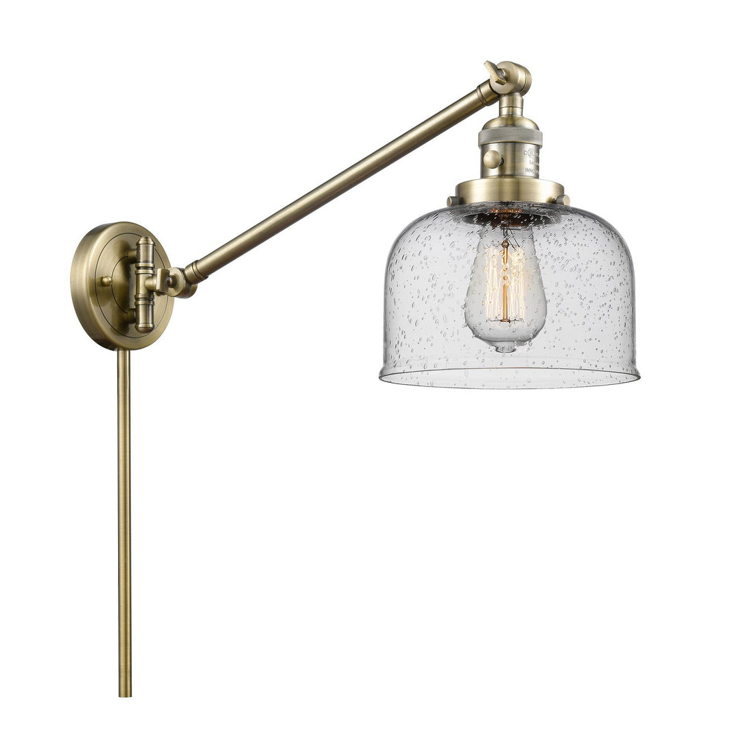 Innovations Lighting 237-AB-G74  Franklin Restoration Lamp Antique Brass