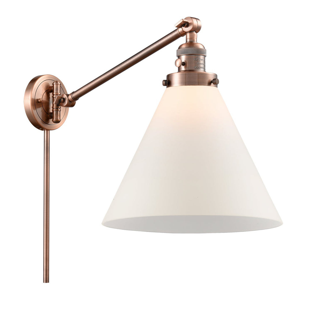 Innovations Lighting 237-AC-G41-L Modern Franklin Restoration Lamp Antique Copper