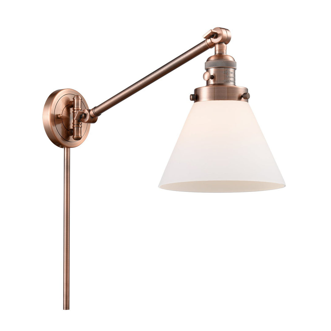 Innovations Lighting 237-AC-G41-LED Modern Franklin Restoration Lamp Antique Copper