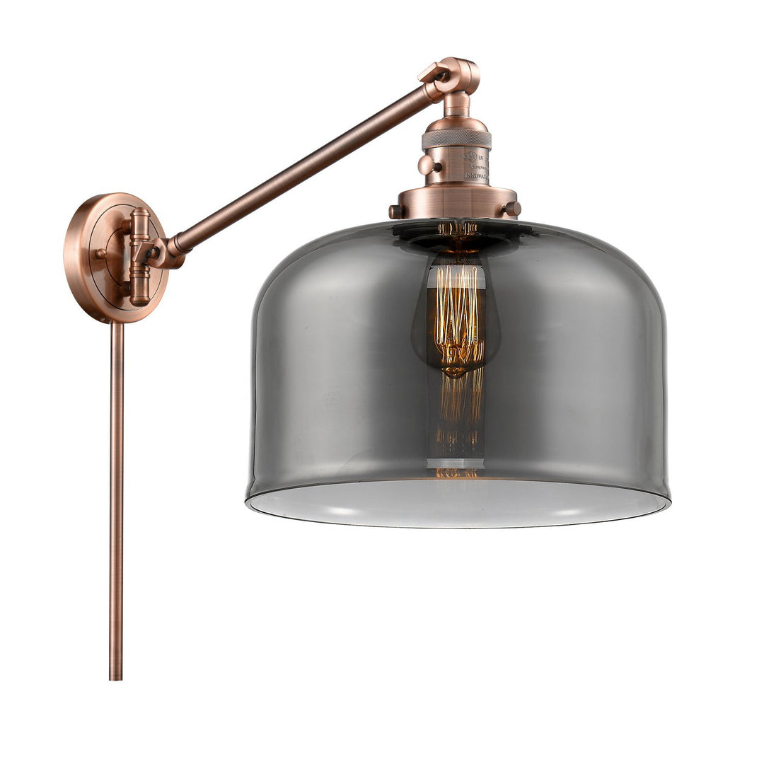 Innovations Lighting 237-AC-G73-L  Franklin Restoration Lamp Antique Copper