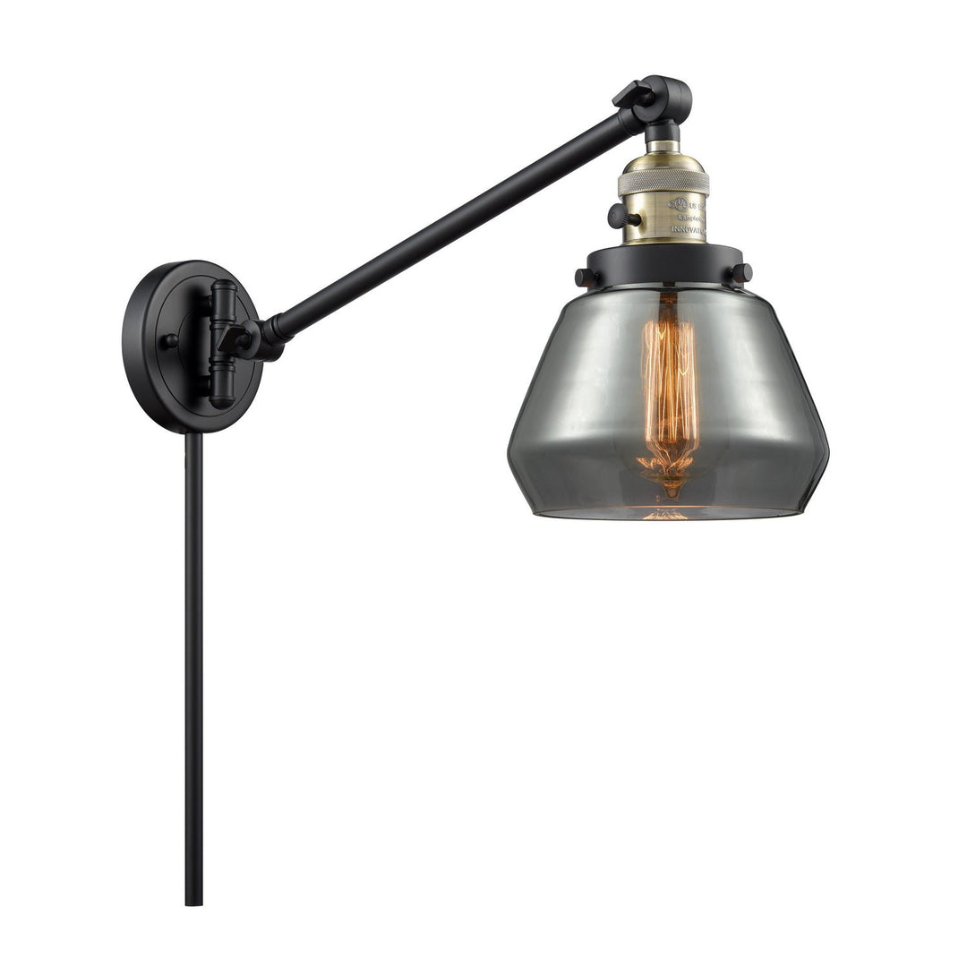 Innovations Lighting 237-BAB-G173-LED  Franklin Restoration Lamp Black Antique Brass