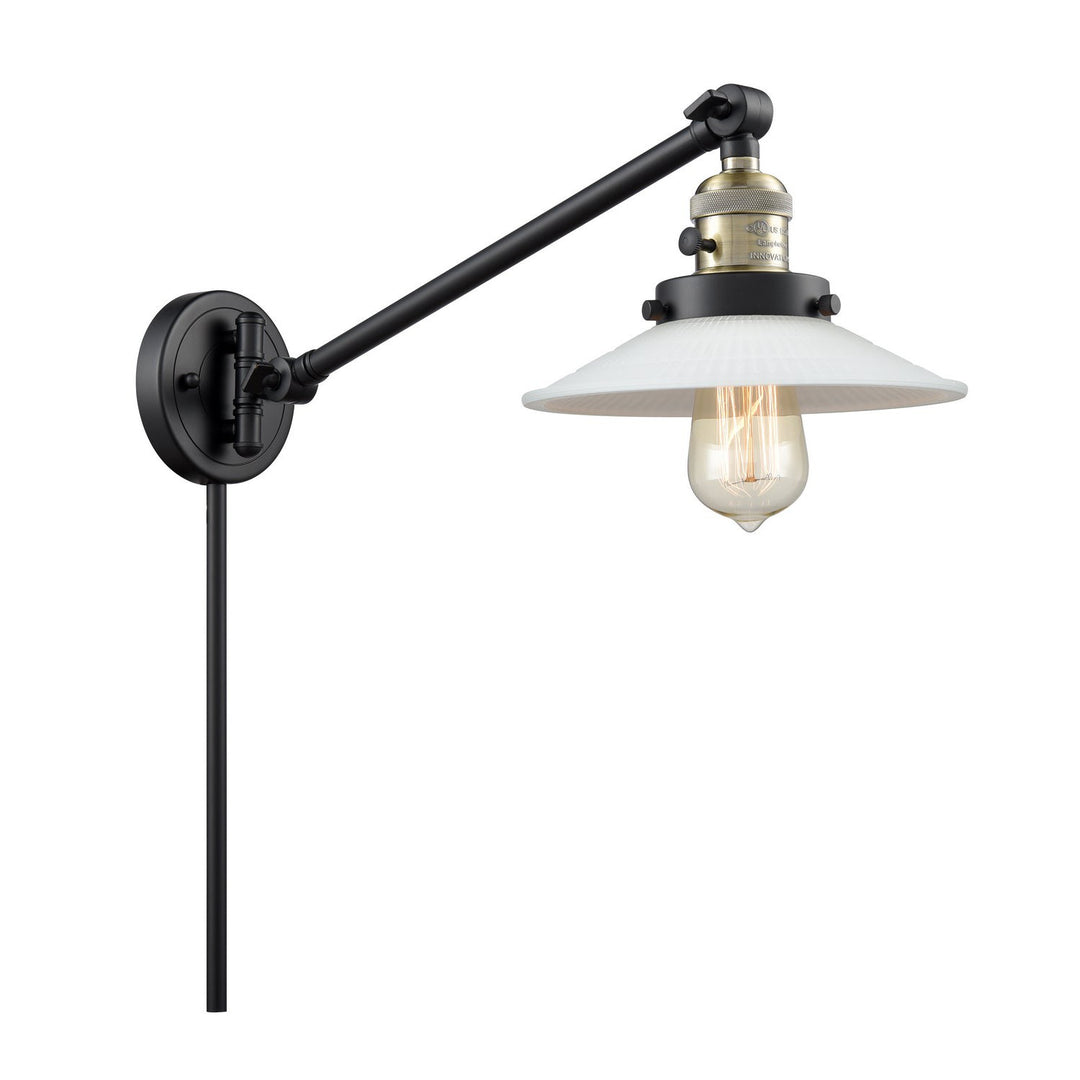 Innovations Lighting 237-BAB-G1-LED  Franklin Restoration Lamp Black Antique Brass