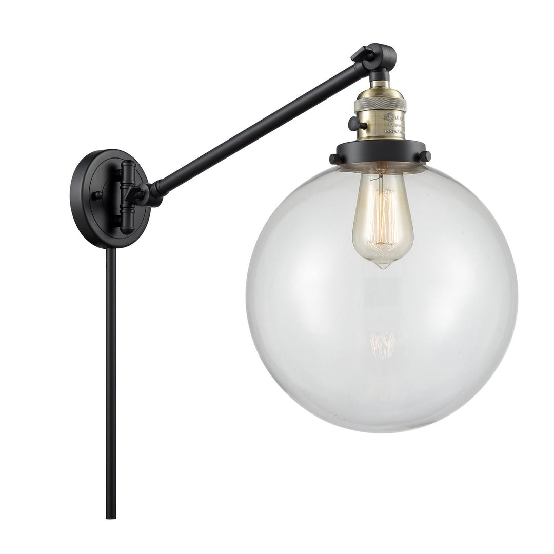 Innovations Lighting 237-BAB-G202-10-LED  Franklin Restoration Lamp Black Antique Brass