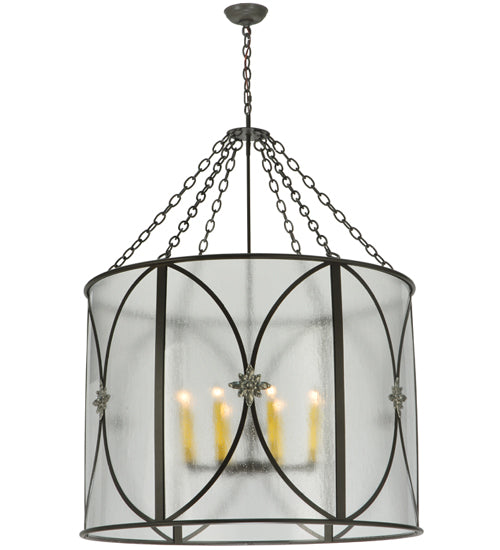 Meyda Tiffany Penelope 124405 Pendant Light - Nickel, Timeless Bronze