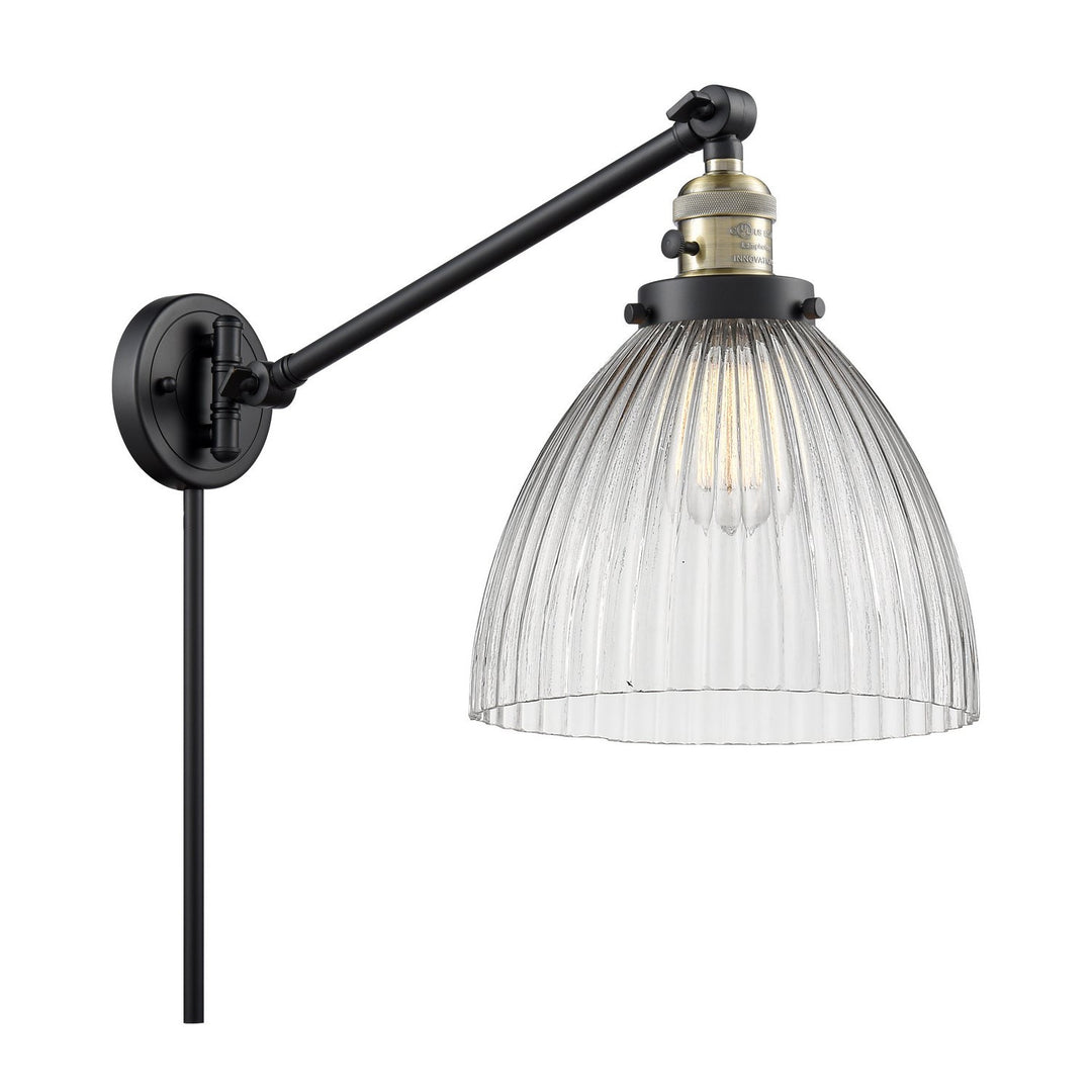 Innovations Lighting 237-BAB-G222-LED  Franklin Restoration Lamp Black Antique Brass