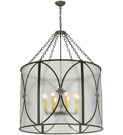 Meyda Tiffany Penelope 124405 Pendant Light - Nickel, Timeless Bronze