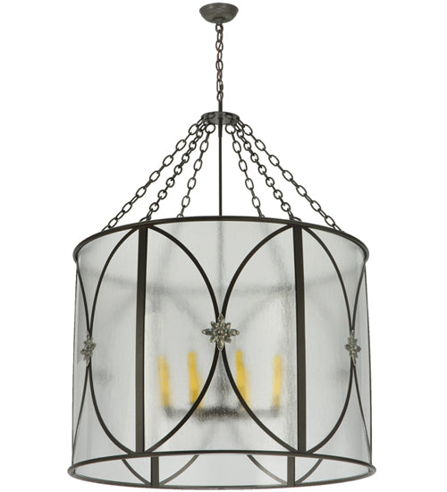 Meyda Tiffany Penelope 124405 Pendant Light - Nickel, Timeless Bronze