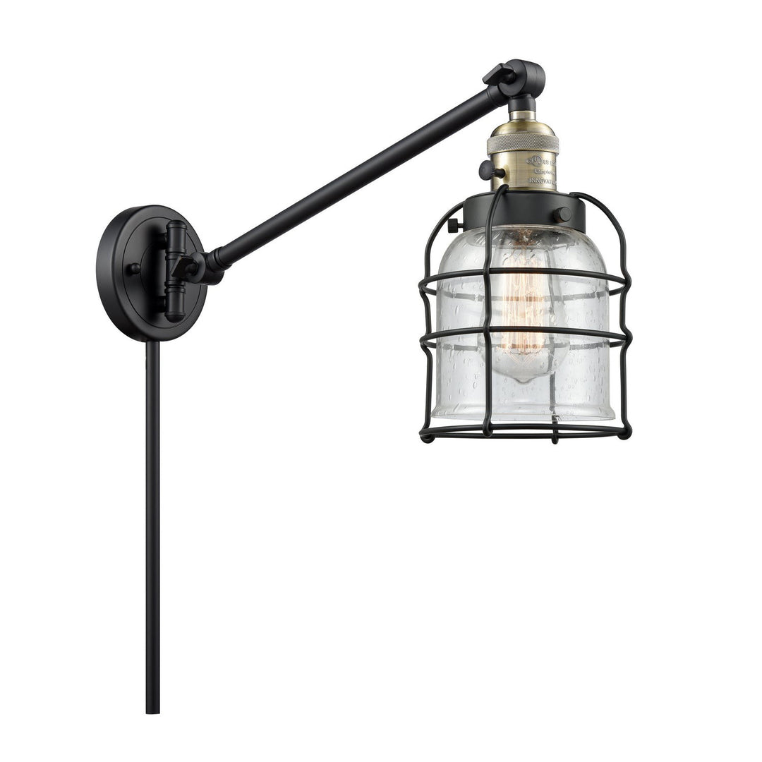 Innovations Lighting 237-BAB-G54-CE-LED  Franklin Restoration Lamp Black Antique Brass