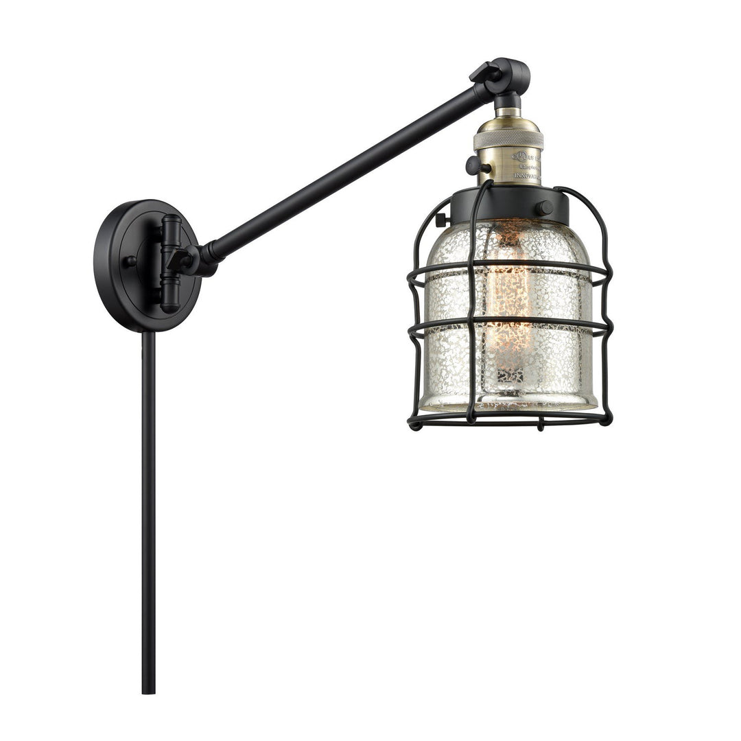 Innovations Lighting 237-BAB-G58-CE-LED  Franklin Restoration Lamp Black Antique Brass