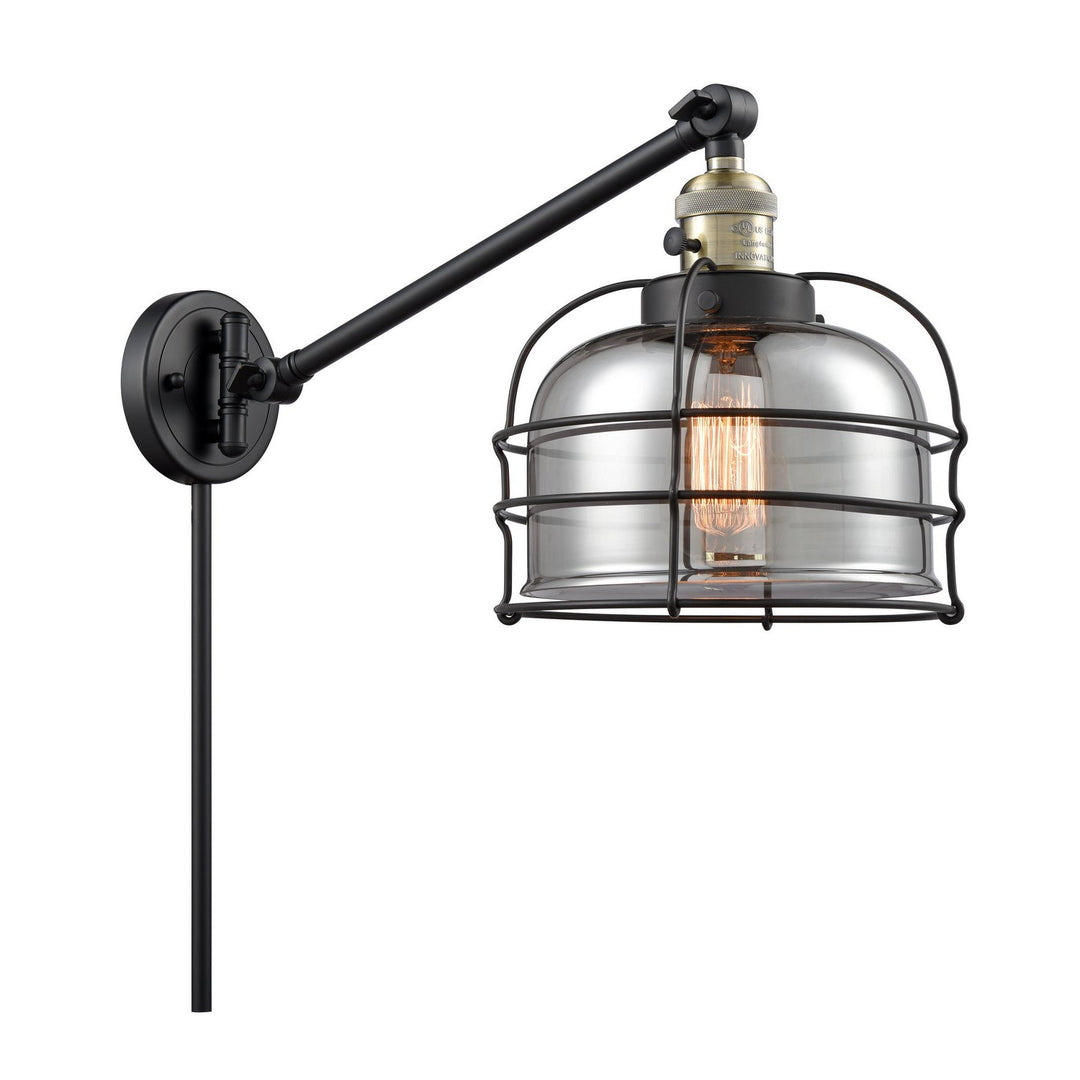 Innovations Lighting 237-BAB-G73-CE-LED  Franklin Restoration Lamp Black Antique Brass