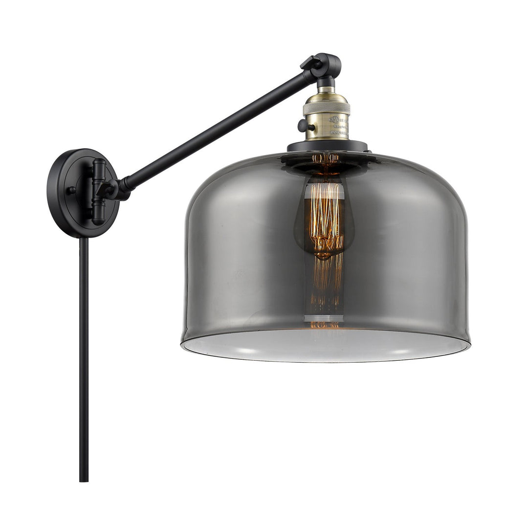 Innovations Lighting 237-BAB-G73-L  Franklin Restoration Lamp Black Antique Brass