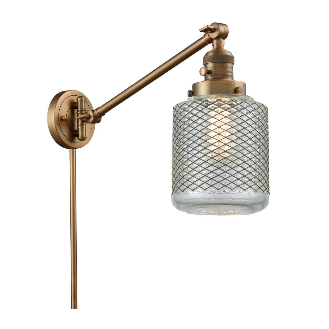 Innovations Lighting 237-BB-G262-LED  Franklin Restoration Lamp Brushed Brass