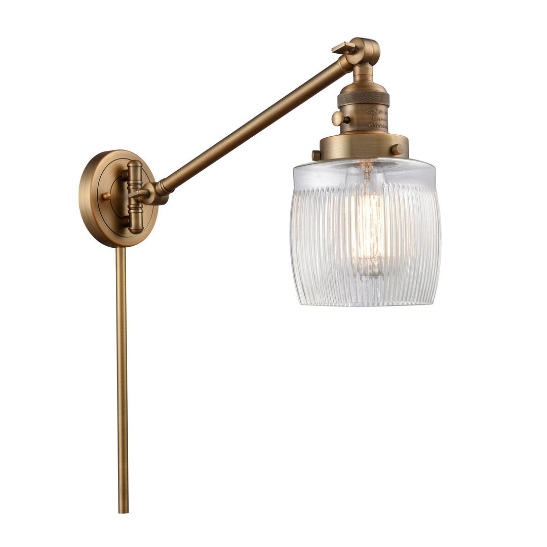 Innovations Lighting 237-BB-G302  Franklin Restoration Lamp Brushed Brass
