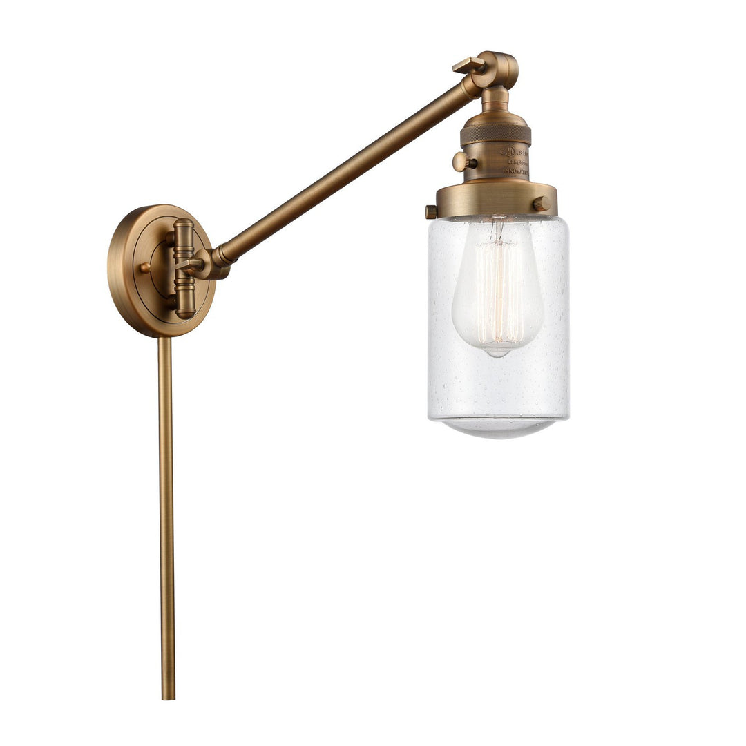Innovations Lighting 237-BB-G314-LED  Franklin Restoration Lamp Brushed Brass