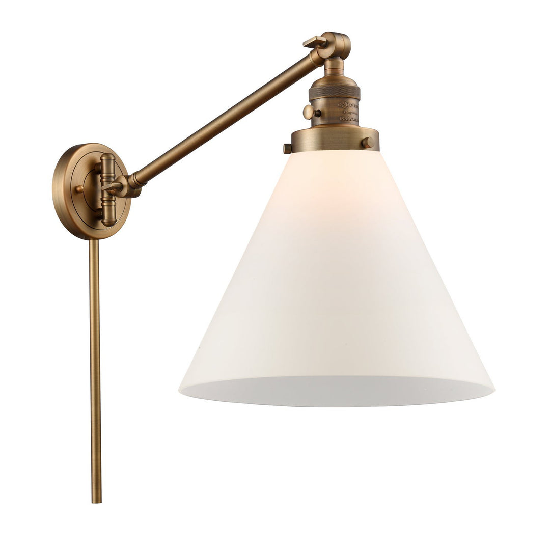 Innovations Lighting 237-BB-G41-L Modern Franklin Restoration Lamp Brushed Brass