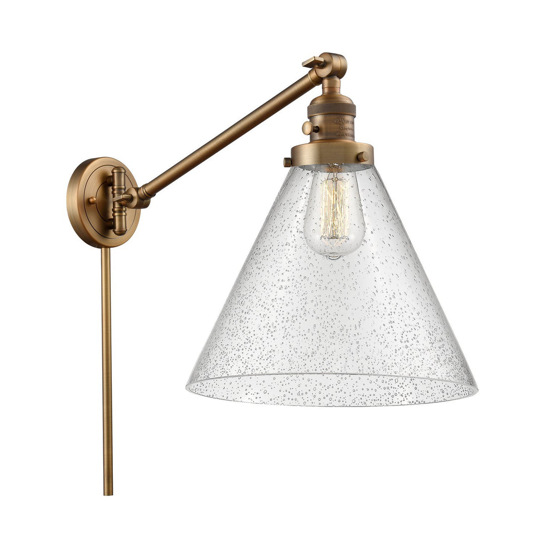 Innovations Lighting 237-BB-G44-L  Franklin Restoration Lamp Brushed Brass