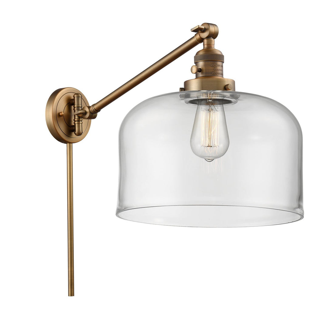 Innovations Lighting 237-BB-G72-L  Franklin Restoration Lamp Brushed Brass