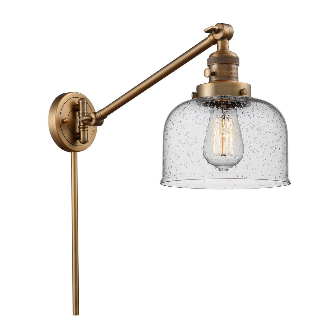Innovations Lighting 237-BB-G74-LED  Franklin Restoration Lamp Brushed Brass