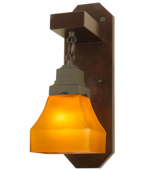 Meyda Tiffany Bungalow 124482 Wall Light - Natural Wood