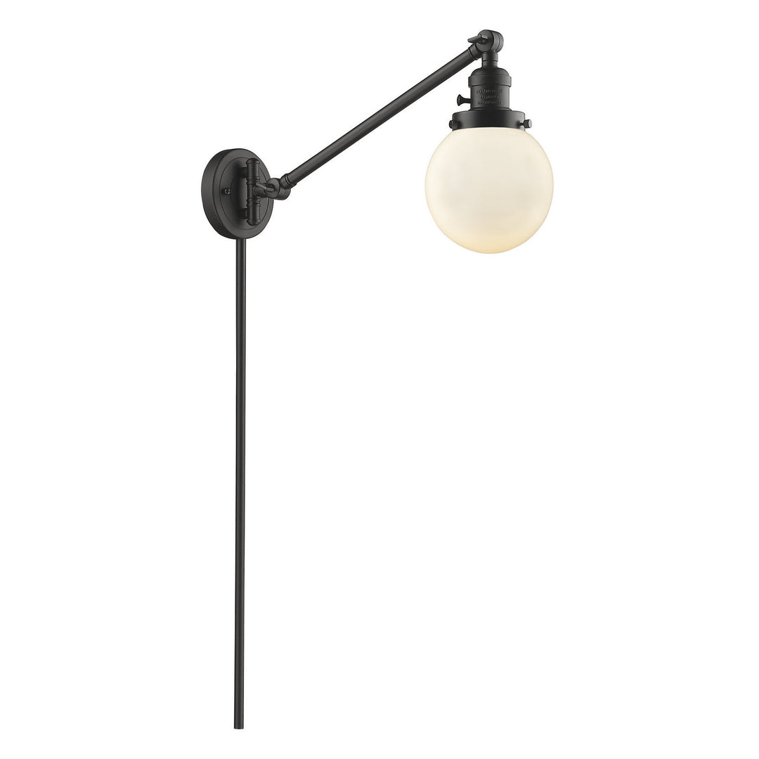 Innovations Lighting 237-OB-G201-6-LED  Franklin Restoration Lamp Oil Rubbed Bronze