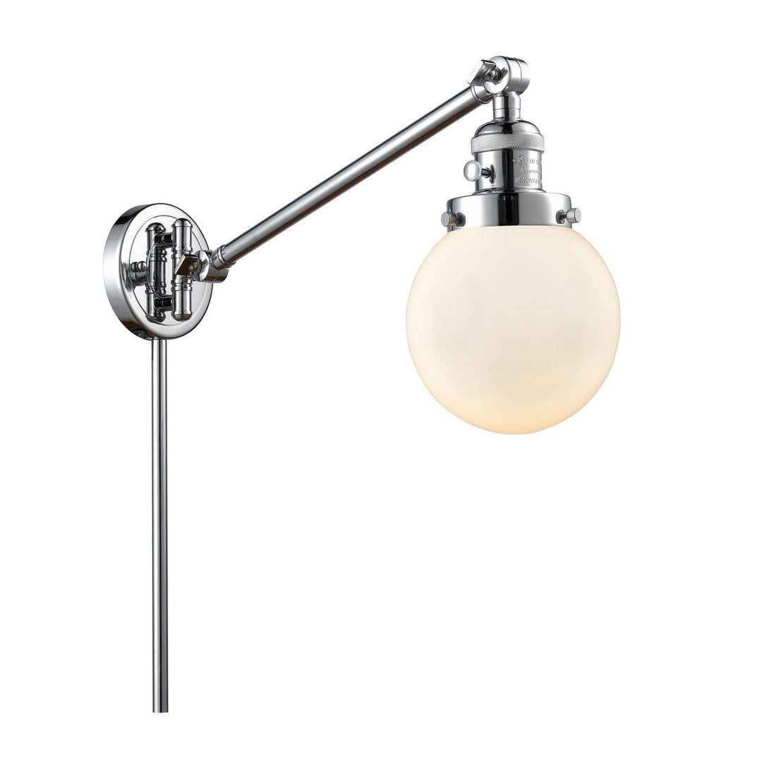 Innovations Lighting 237-PC-G201-6-LED  Franklin Restoration Lamp Polished Chrome