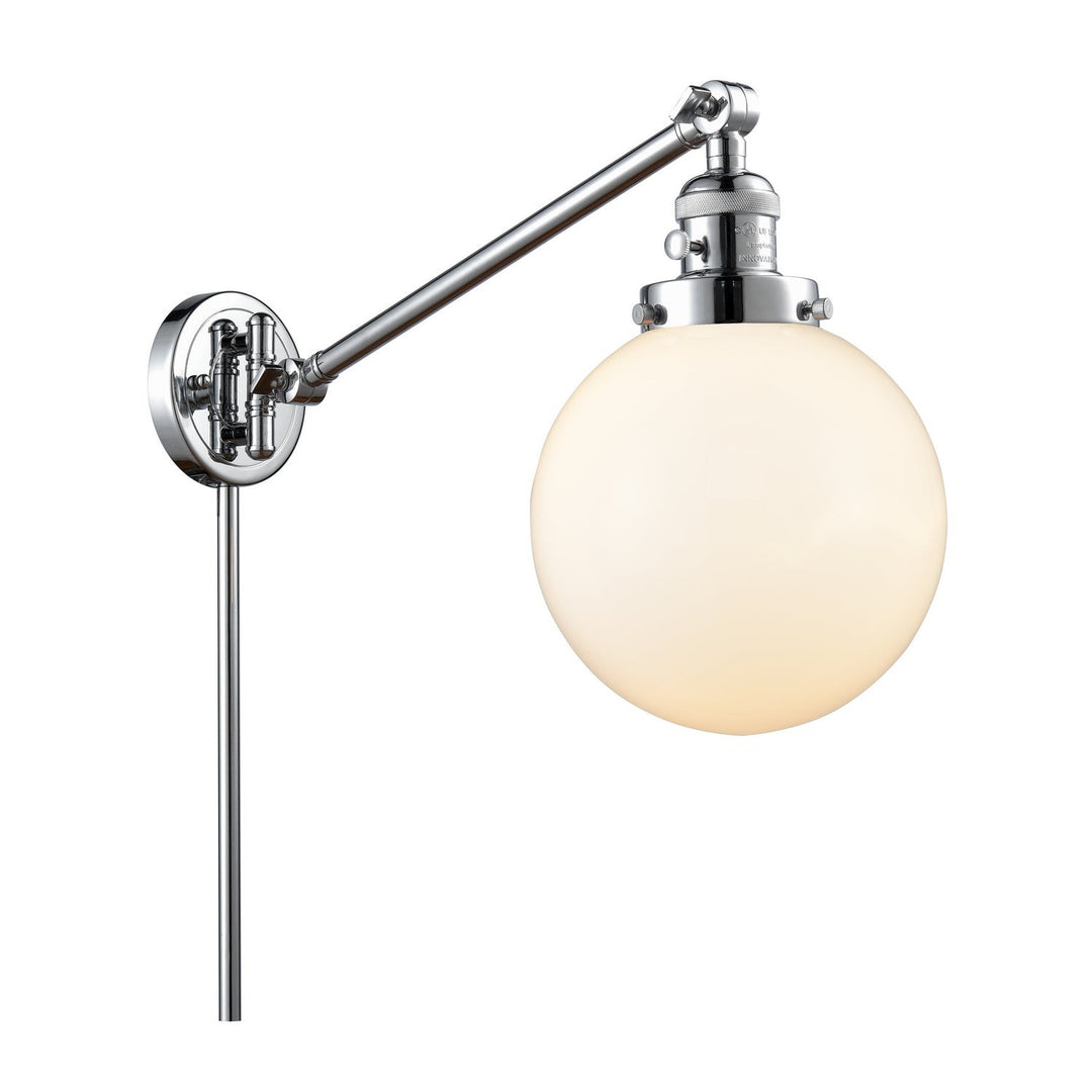 Innovations Lighting 237-PC-G201-8-LED  Franklin Restoration Lamp Polished Chrome