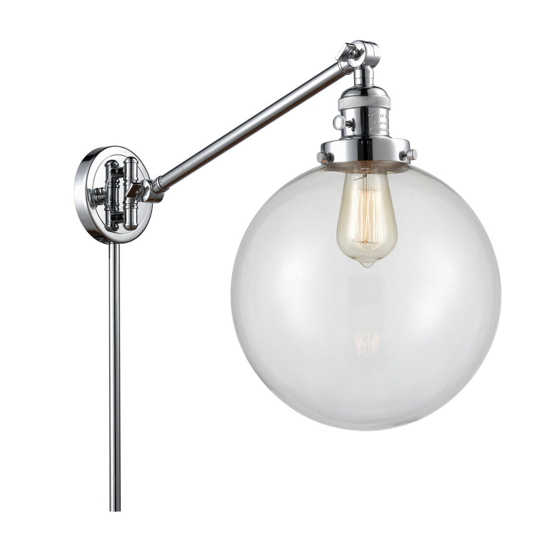 Innovations Lighting 237-PC-G202-10-LED  Franklin Restoration Lamp Polished Chrome