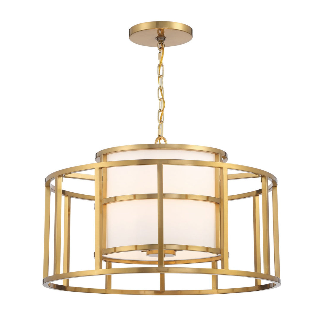 Crystorama Hulton 9595-LG Chandelier Light - Luxe Gold