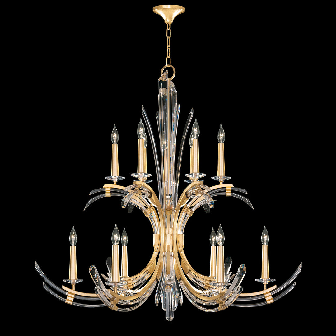 Fine Art Trevi 781640-2ST Chandelier Light - Gold