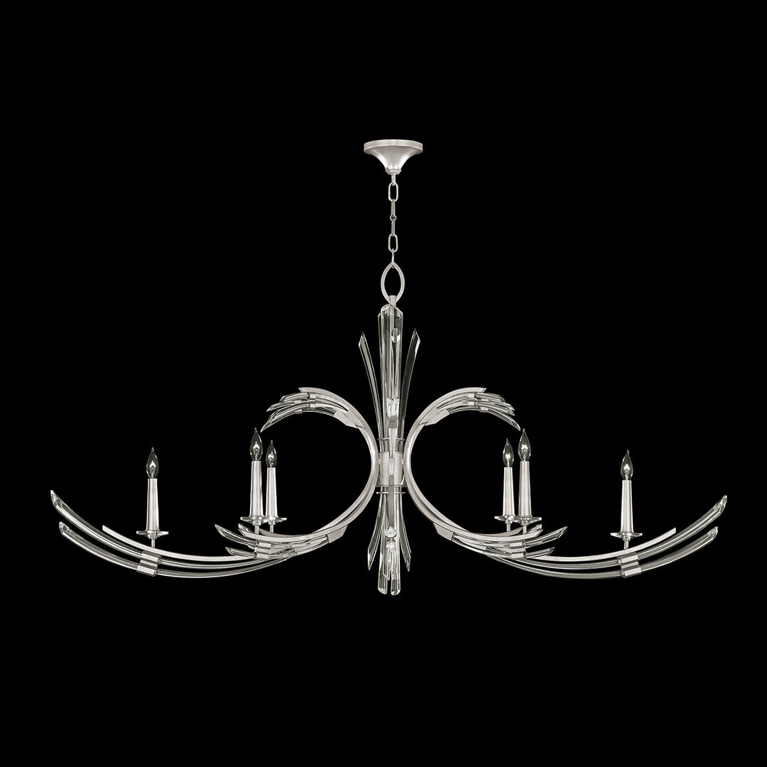 Fine Art Trevi 781940-1ST Chandelier Light - Silver