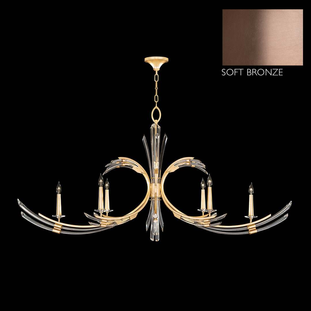 Fine Art Trevi 781940-3ST Chandelier Light - Bronze