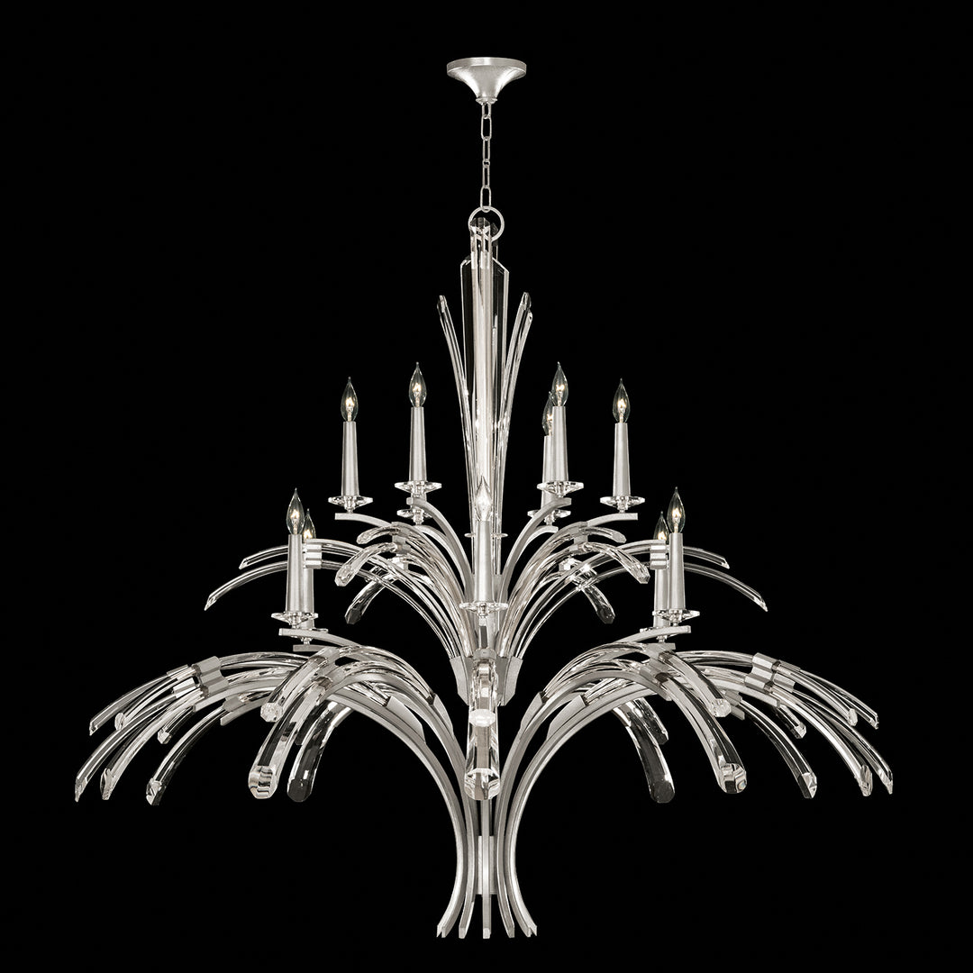 Fine Art Trevi 782040-1ST Chandelier Light - Silver