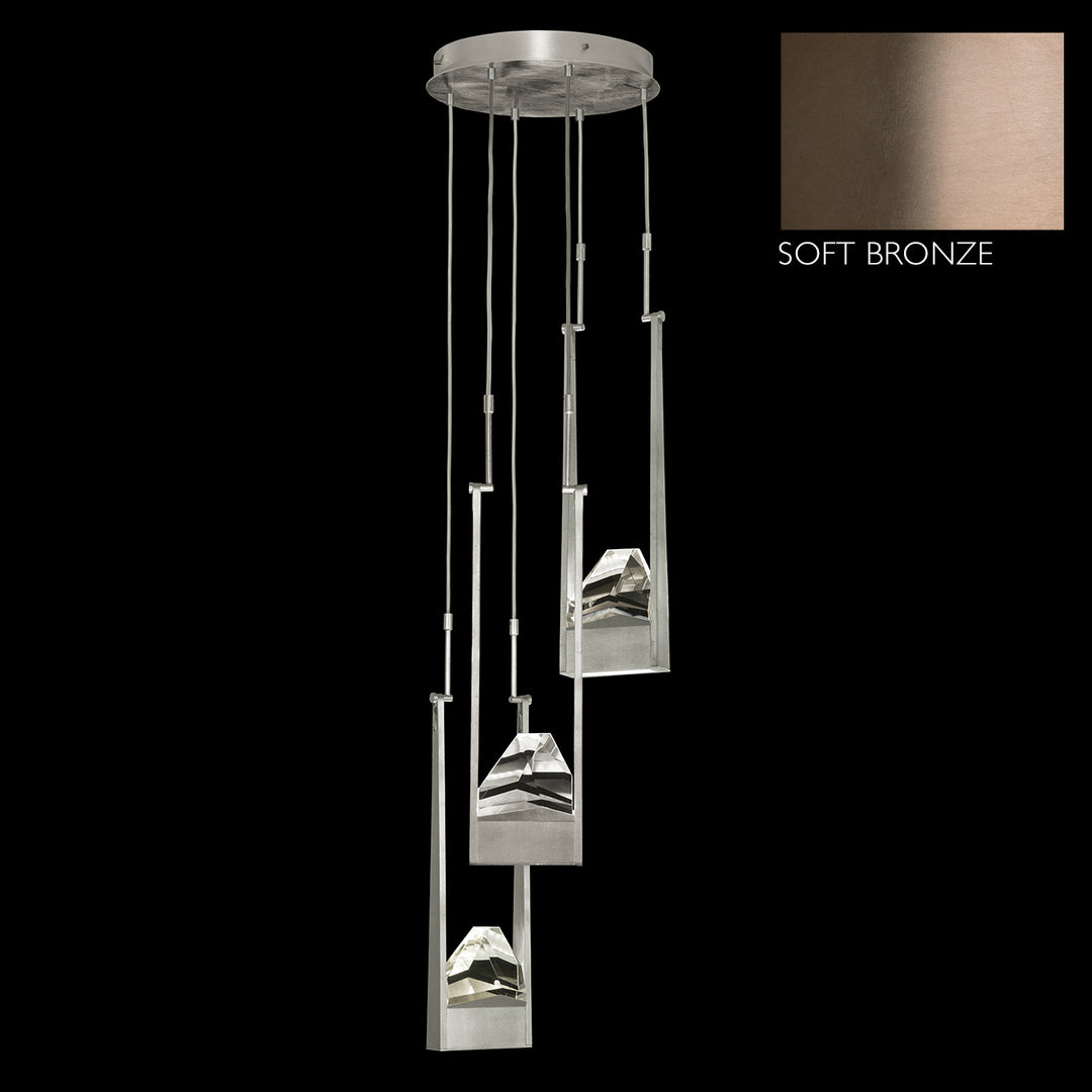 Fine Art Strata 928440-3ST Pendant Light - Bronze